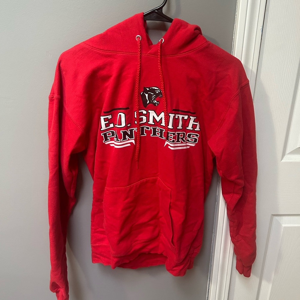 Red hoodie
